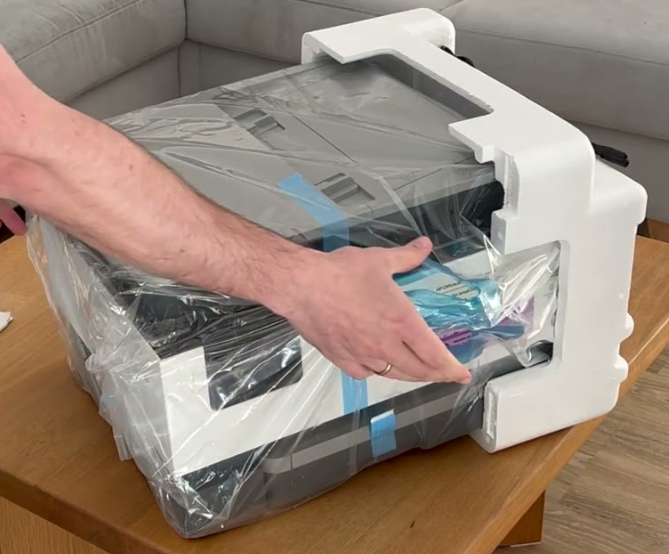 Unboxing and Initial Setup of 123 HP Printer