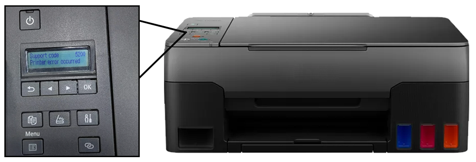 Canon Printer Error 5200