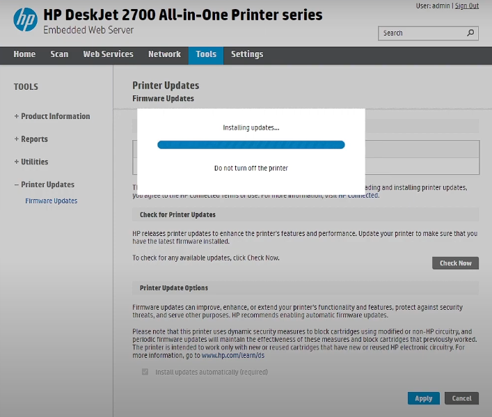 Firmware Updates and Their Importance in Resolving HP DeskJet 2700 Offline Issue